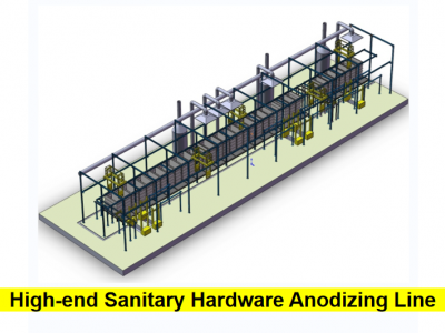 High-end Sanitary Hardware Anodizing Line